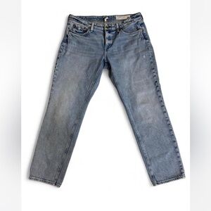 rag & bone Light Blue Straight Leg Jeans
